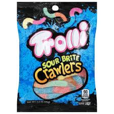 Sour gummy worms