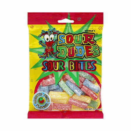 Sour dudes sour mini bites